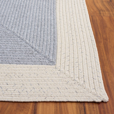 Braided 281 Hand Woven Performance Machine Washable No Pattern Rug