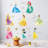 Characters 4 - Piece Wall Sticker / Decal