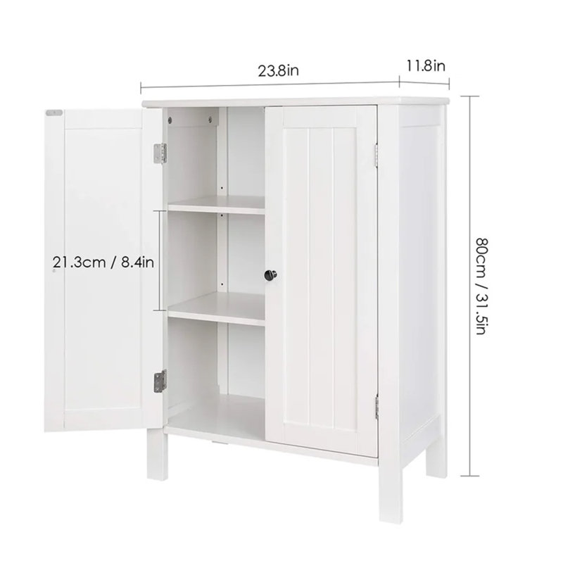 Kibler Freestanding Bathroom Cabinet