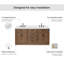 Meuble-lavabo double en bois massif 72 po Tidworth avec plateau en quartz blanc 1,5 po-1592097053-1588596120