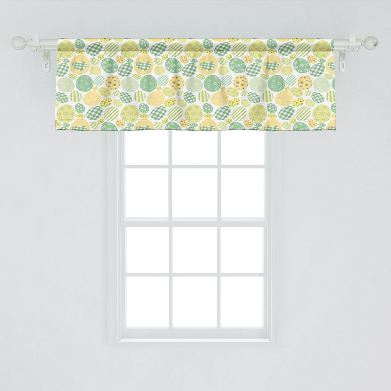 Ensemble de 2 œufs teints en pastel Ambesonne, L 54 po x L 12 po