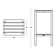 Two Shelf Bar Side Table