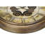Horloge, horloge murale ronde 23 po, mécanisme d'engrenage, brun antique, transitionnel-1384870434