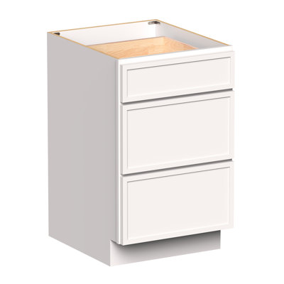 CASAINC Ready-to-Assemble W21"x D24"x H34.5" Kitchen Drawer Base Cabinet