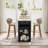 Counter Height Dining Table With Storage, Rectangular Bar Table With Drawer And Wine Rack-311840436-308683686