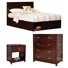 Ensemble de chambre configurable avec lit à panneaux complet Erskine