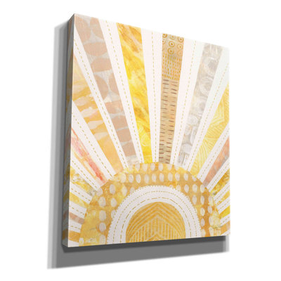 Impression sur toile Kaytor Boho Sunshine I par Courtney Prahl