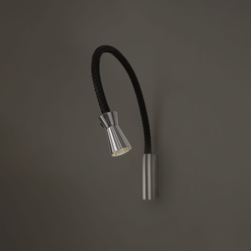 G+T Wall Lamp, Polished Nickel