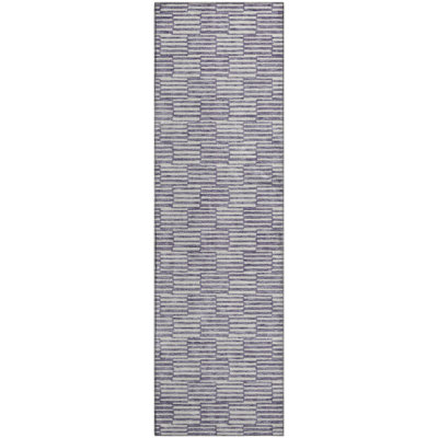 Premium Machine Washable Prisco Lilac Rug
