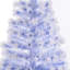 Sapin de Noël artificiel pré-éclairé de 5 pi de hauteur avec branches réalistes, lumières DEL multicolores, fibre optique et 180 pointes
