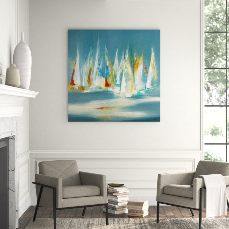 Full Sail III Print by Lisa Ridgers, 24" H x 24" W, Plexi