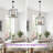 Epsom 4 - Light Dimmable Lantern Square / Rectangle Chandelier-318904272