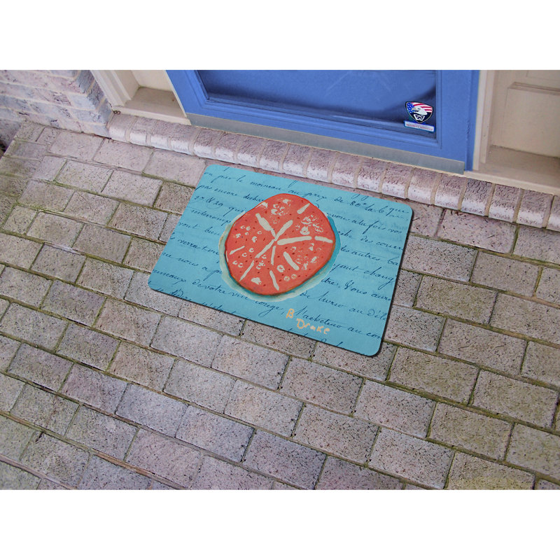 Liesel Non-Slip Doormat, Rectangle 1'6" x 2'2"