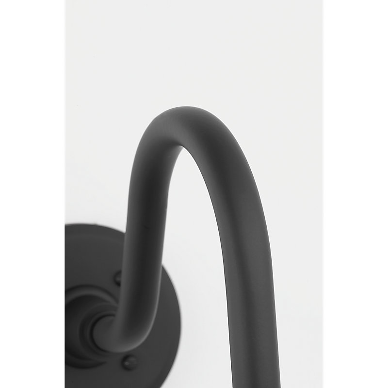 Thomas O'Brien 1 - Light Outdoor Barn Light, Matte Black, Soft Copper, 15.5" H x 16.75" W x 12.5" D