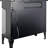 24 Inch Three Sided Glass Electric Fireplace With Feet