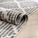 Loop-De-Loop Geometric Synthetic Area Rug