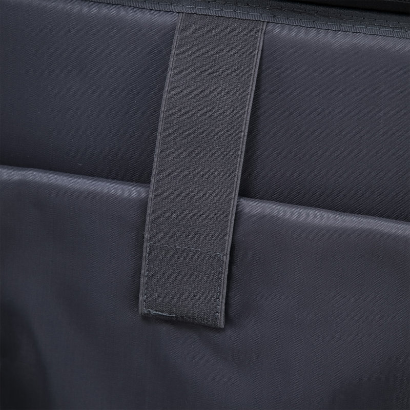 14 "/ 20" 2 pièces / ensemble dans un bagage à roulettes en ABS, H 22,24 po x l 13,98 po x P 9,25 po, Noir