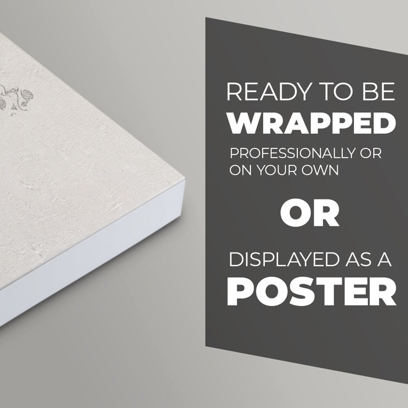 Croquis rétro XLII - impression sur toile seulement - non encadrée, H 36 po x l 24 po