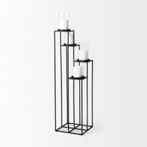 Black Floor Candle Holders You'll Love