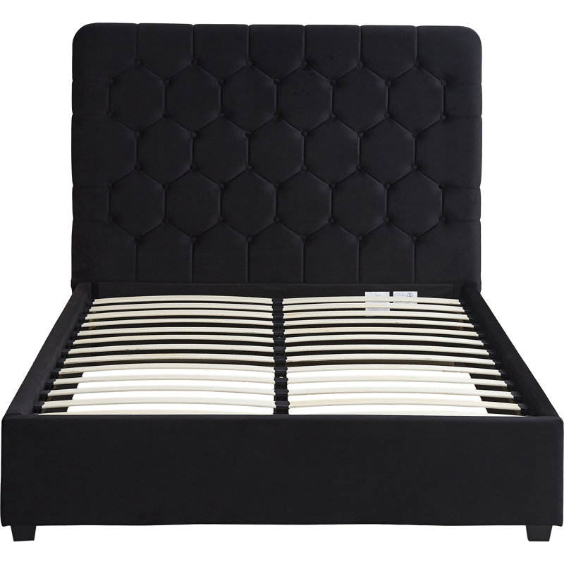 Madison Bedframe, Double (4'6), Black