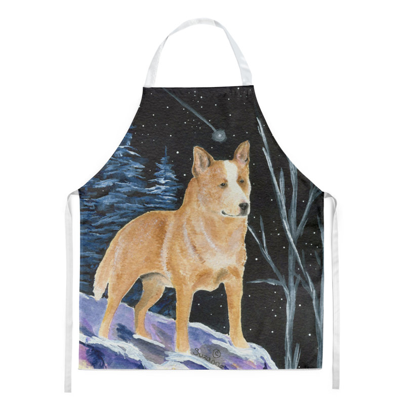 No Pattern Bib Apron