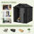 6*6 FT Resin Storage Shed, Garden Shed Tool House,High Quality PP Material