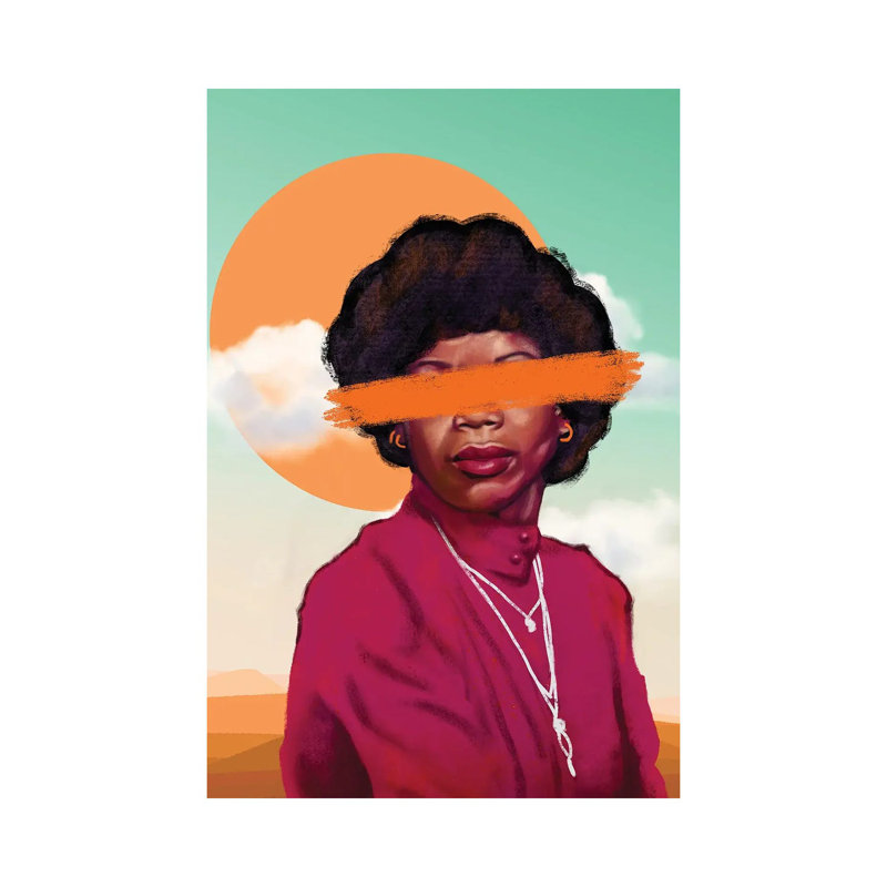 Brenda - Print on Canvas, Wrapped Canvas, 20.32 cm H x 30.48 cm W