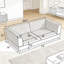 Canapé confortable surdimensionné pour animaux de compagnie de taille moyenne / grande-592875769