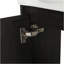 Ensemble de meuble-lavabo de salle de bain 16 po pour petit espace, petit meuble-lavabo moderne avec lavabo en céramique, ensemble d'armoires pour petit lavabo de salle de bain, noir-2092041146
