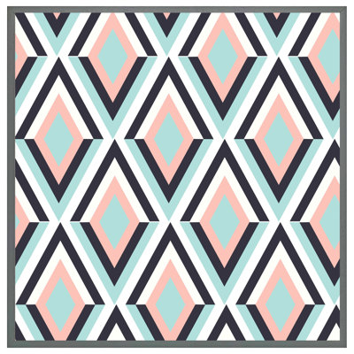 Askanaz Geometric Pattern - Single Picture Frame Print
