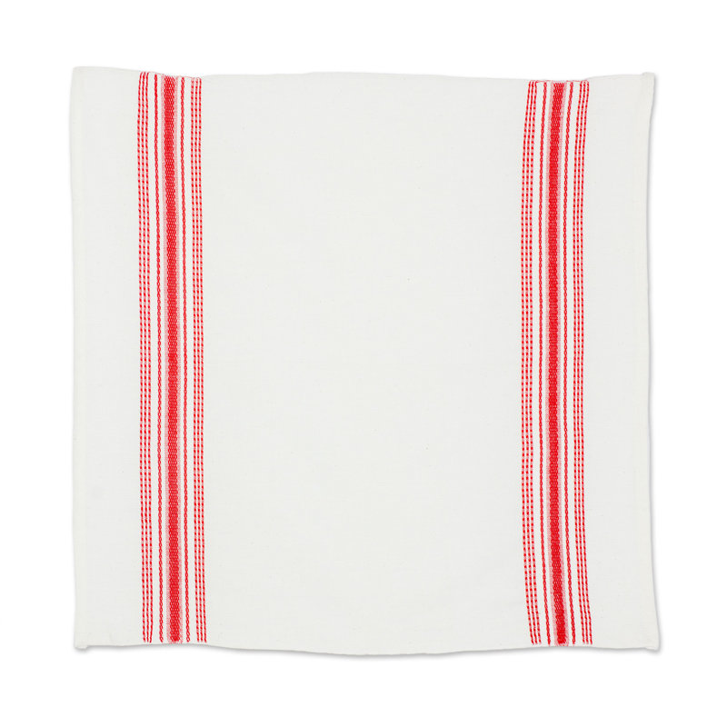 Cotton Striped Square Napkin