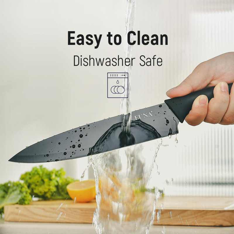 16 PCS Kitchen Knife Set, Stainless Steel, Rust Resistant