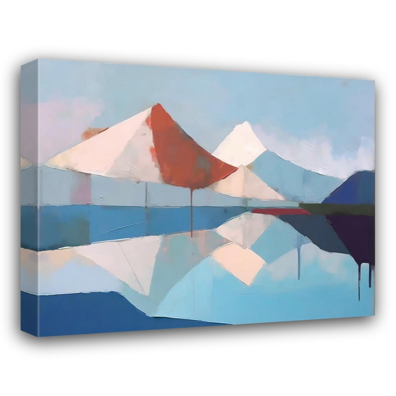 "Paysage 60" sur toile, H 15 po x l 18 po