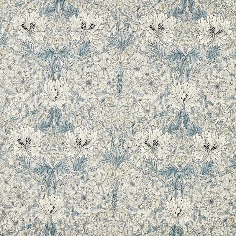 Pure Honeysuckle & Tulip WW, Mineral Blue/Cream