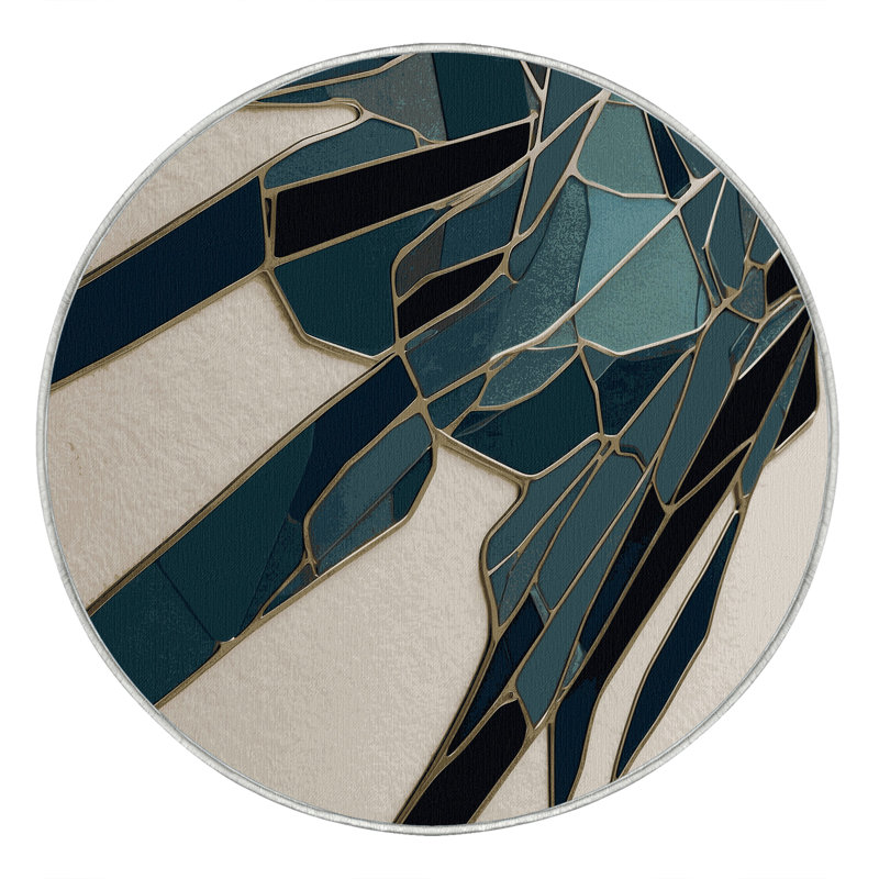 Zenith Rift Rug, Round 8'