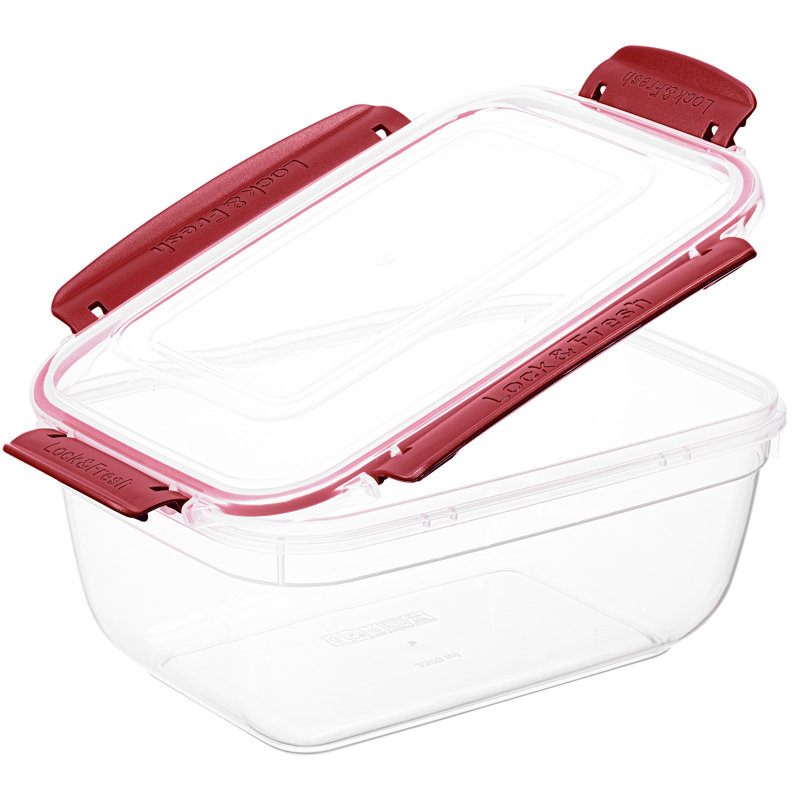 Contenant alimentaire Diondria, Rouge