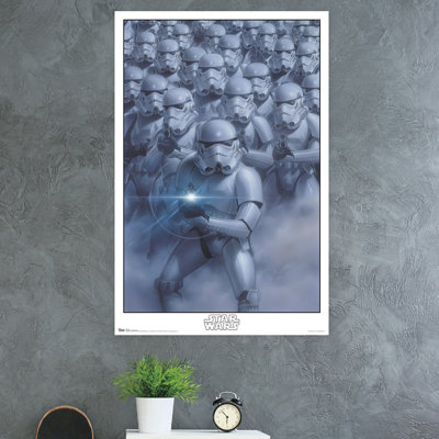 « star guerres »-impression sur papier stormtroopers