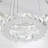 Cheyenne 3-Light Modern Tiered LED Chandelier with Stainless Steel Frame & Crystal Accents