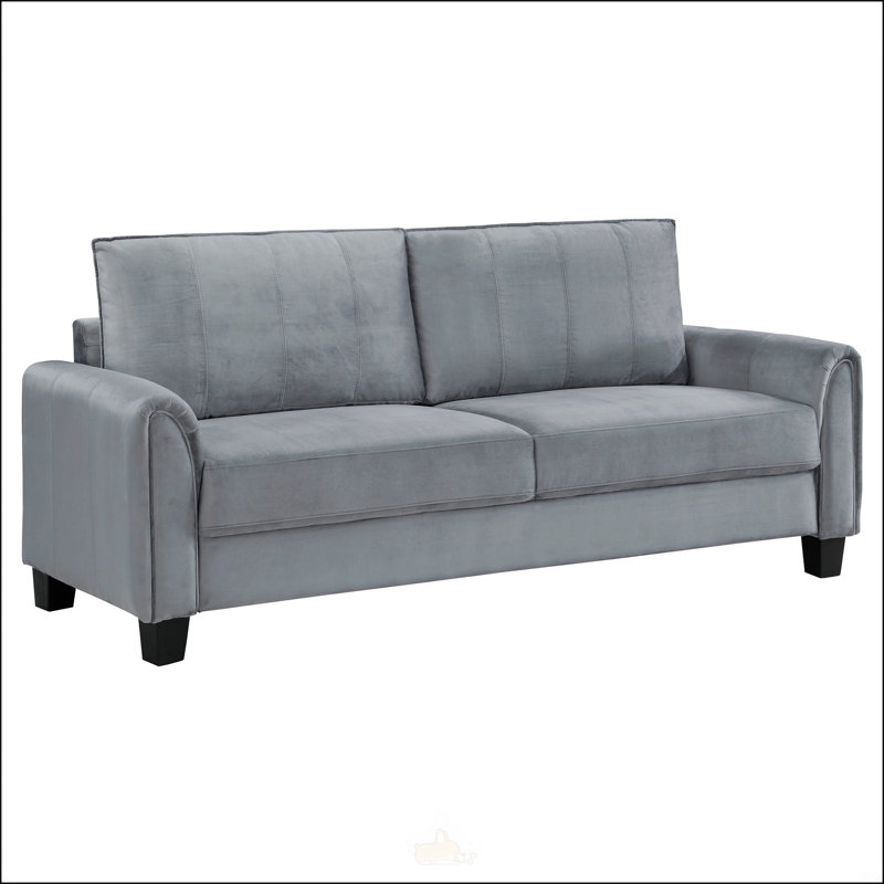 Grey Upholstered Sofa