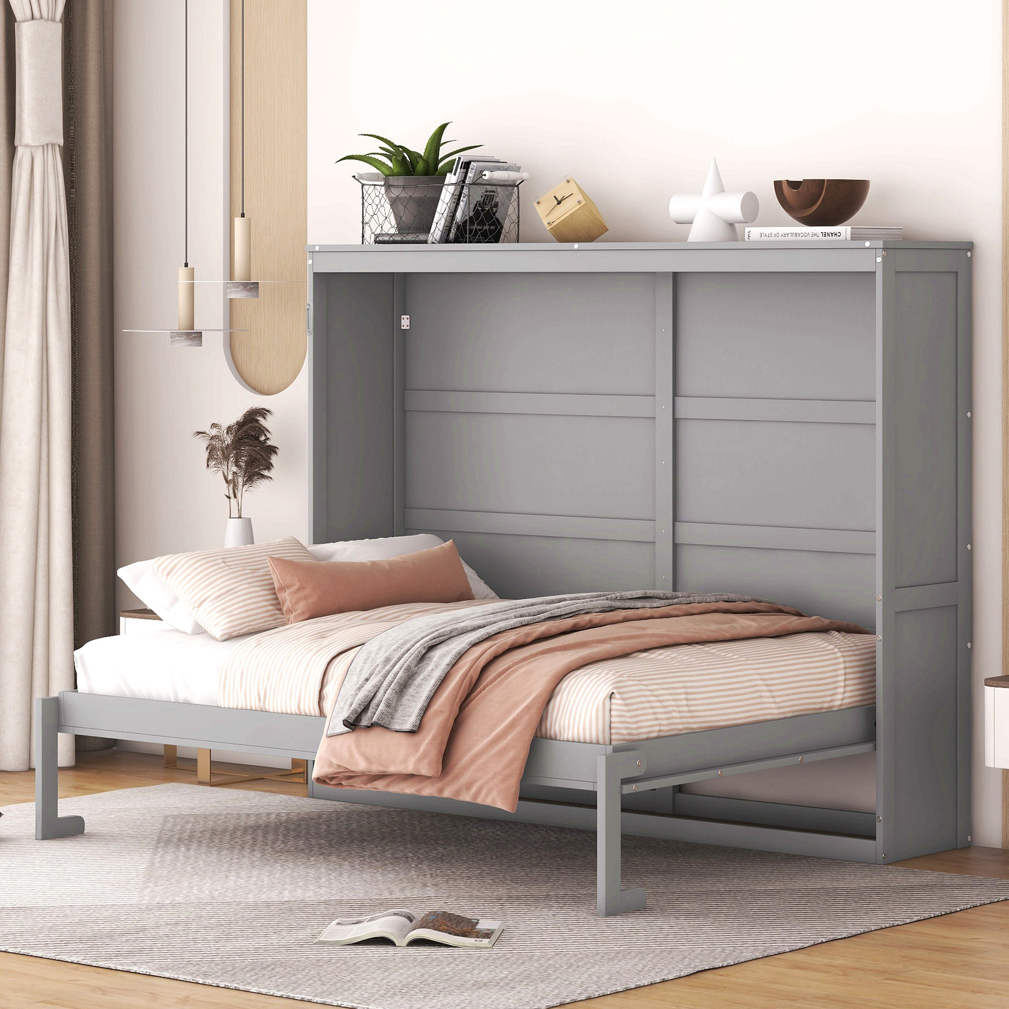 Latitude Run® Murphy Bed Wall Bed For Guest Room | Wayfair