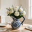 Vase en porcelaine bleu et blanc-699413723