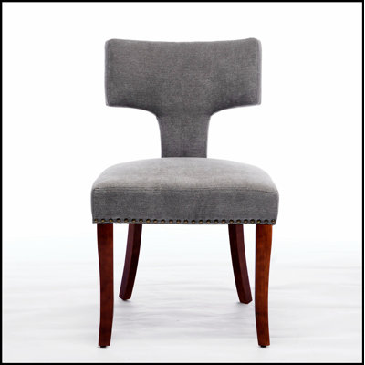 Ensemble de 2 chaises de salle à manger Mid Century