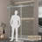 Gargy 69"-72"W * 78"H Double Sliding Door Shower Door With Closing System-98222886-132723833