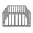 Wood Daybed Frame With Fence-560551681-560551685