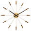 Plug Inn 58cm Silent Wall Clock Wood