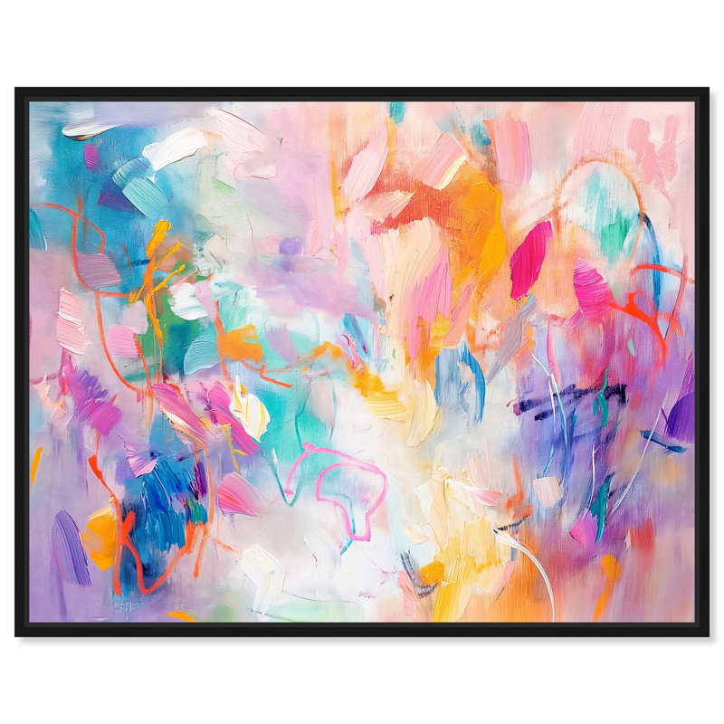 «Im Coming Up III», reproduction d'art sur toile par Art Remedy, Structure noire, H 21 po x l 17 po