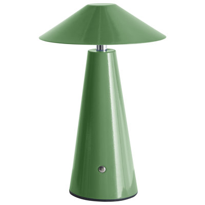 Wireless LED Table Lamp APAYAO With Dimmer Metal Blue