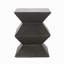 Table d'appoint d'extérieur en béton léger