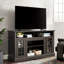 Classic Entertainment Center 65 "- Noyer foncé, support de rangement fonctionnel en noyer pratique et attrayant-1304236286-1304236284