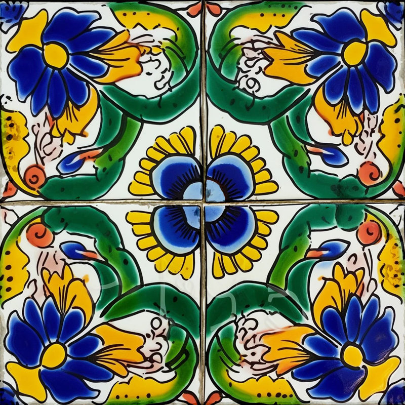 Carrelage mosaïque auto-adhésif en vinyle 6 po x 6 po (ensemble de 24)